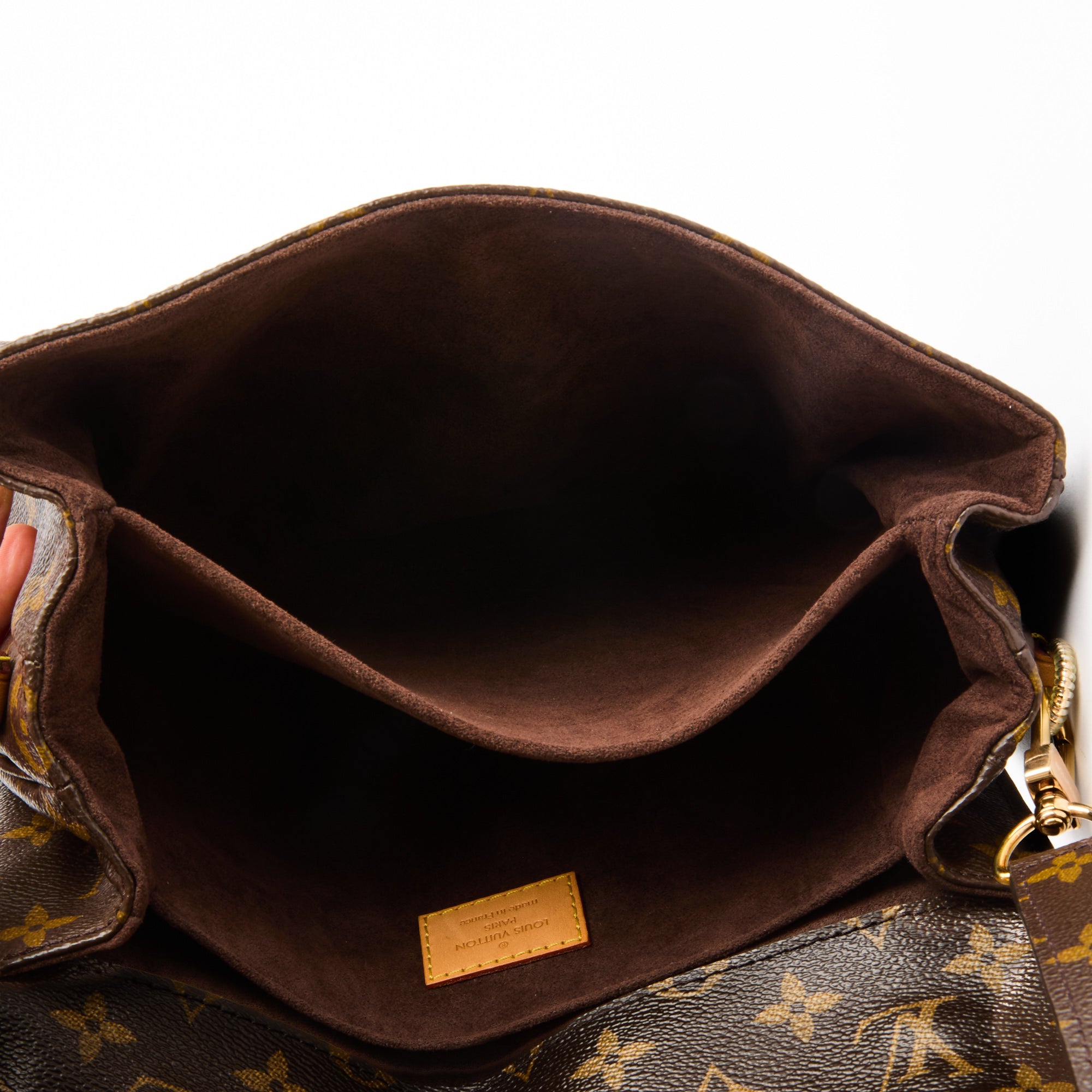 LOUIS VUITTON - Sac à main Métis toile Monogram marron - Handbag