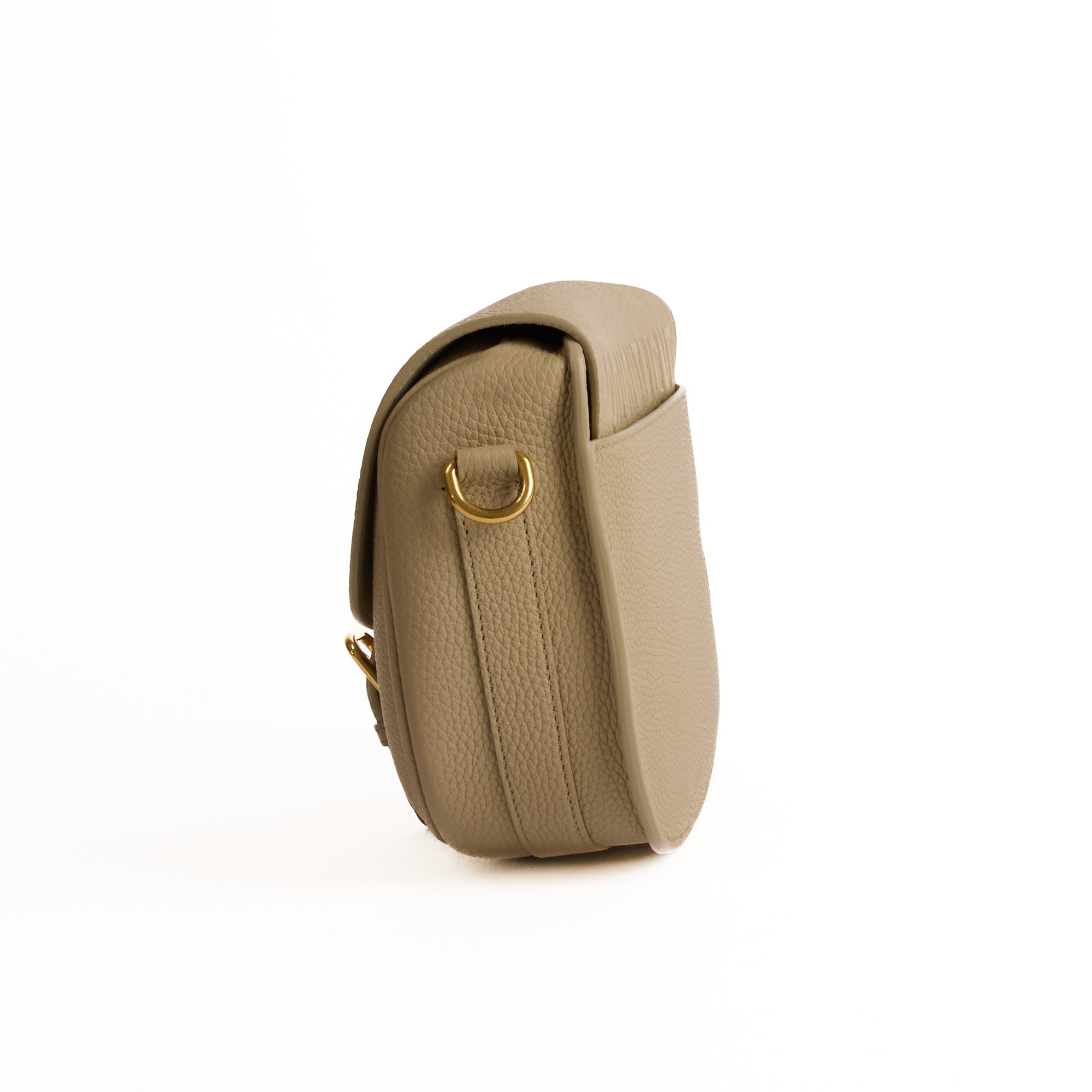 DIOR - Sac bandoulière Bobby Medium cuir beige - Handbag