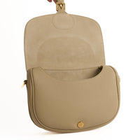 DIOR - Sac bandoulière Bobby Medium cuir beige - Handbag