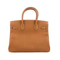 HERMES - Sac à main Birkin 30 cuir Epsom Gold - Handbag
