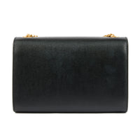 SAINT LAURENT - Sac bandoulière Mini Kate cuir noir - Handbag
