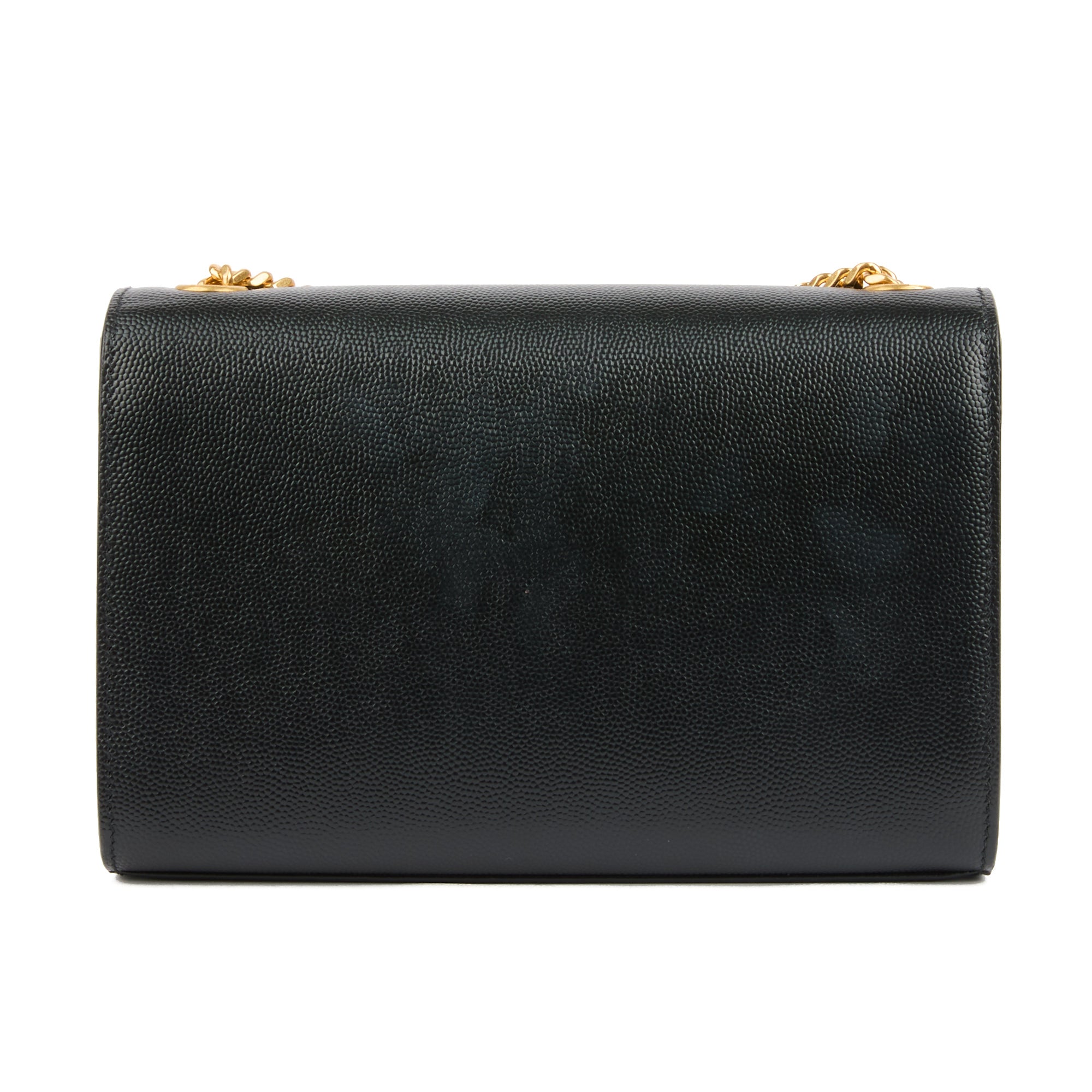 SAINT LAURENT - Sac bandoulière Mini Kate cuir noir - Handbag
