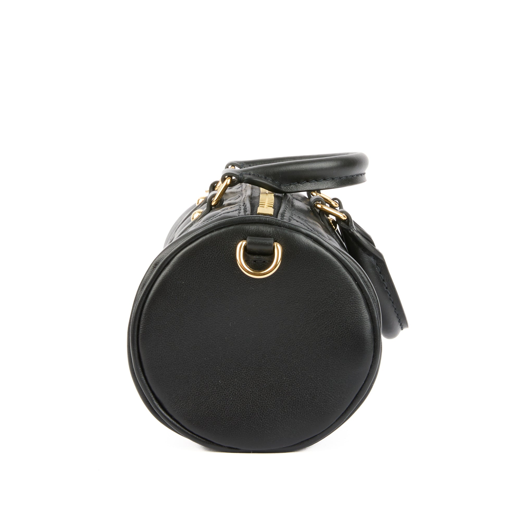 LOUIS VUITTON - Sac bandoulière Papillon BB cuir Bubblegram noir - Handbag