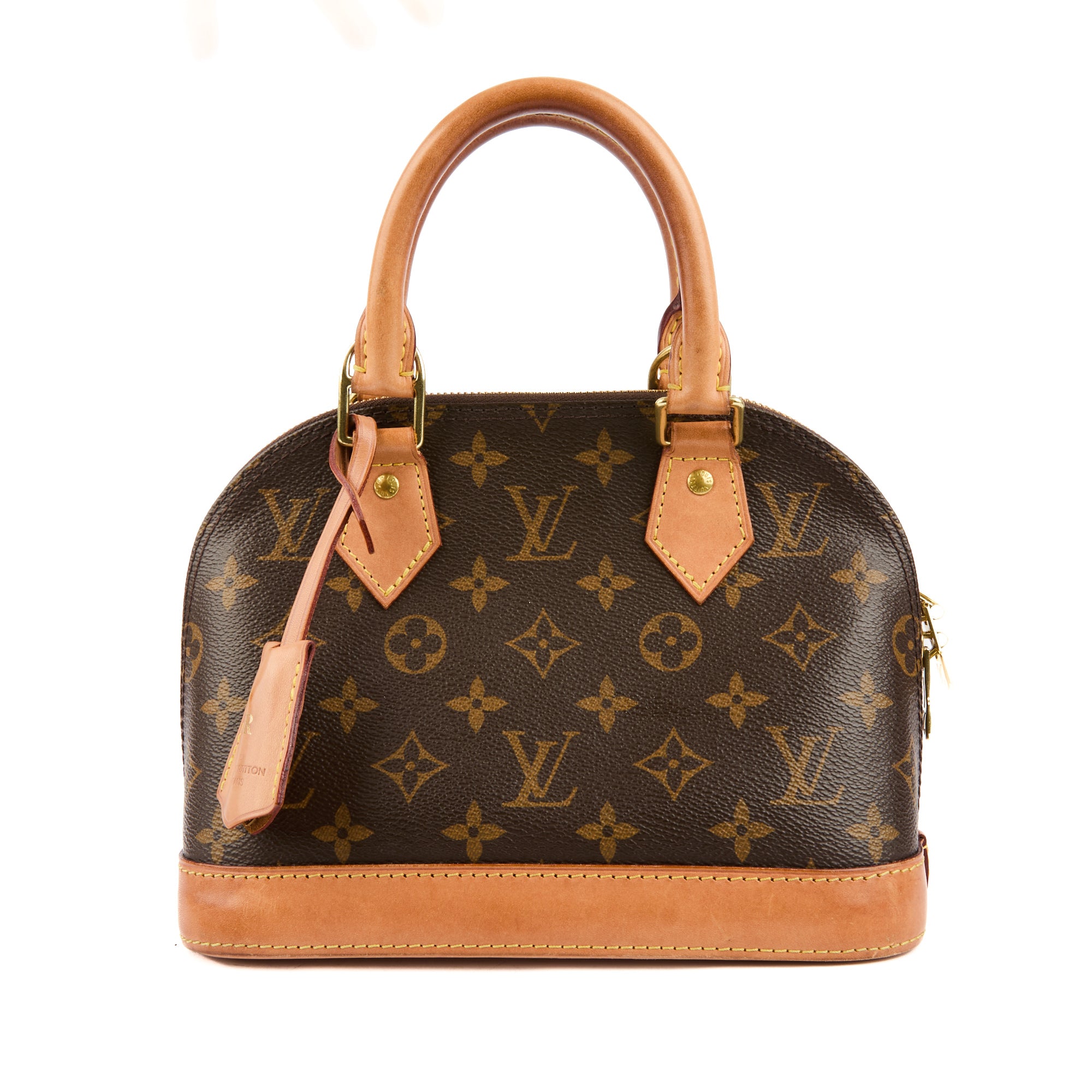 LOUIS VUITTON - Sac à main BB Alma toile Monogram - Handbag