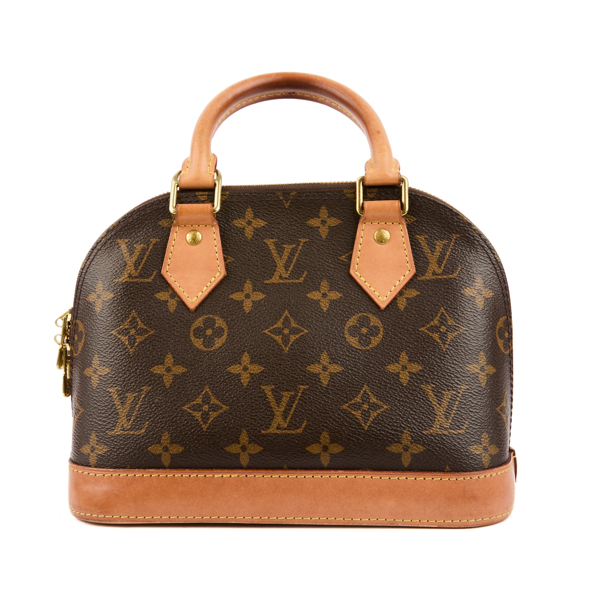 LOUIS VUITTON - Sac à main BB Alma toile Monogram - Handbag