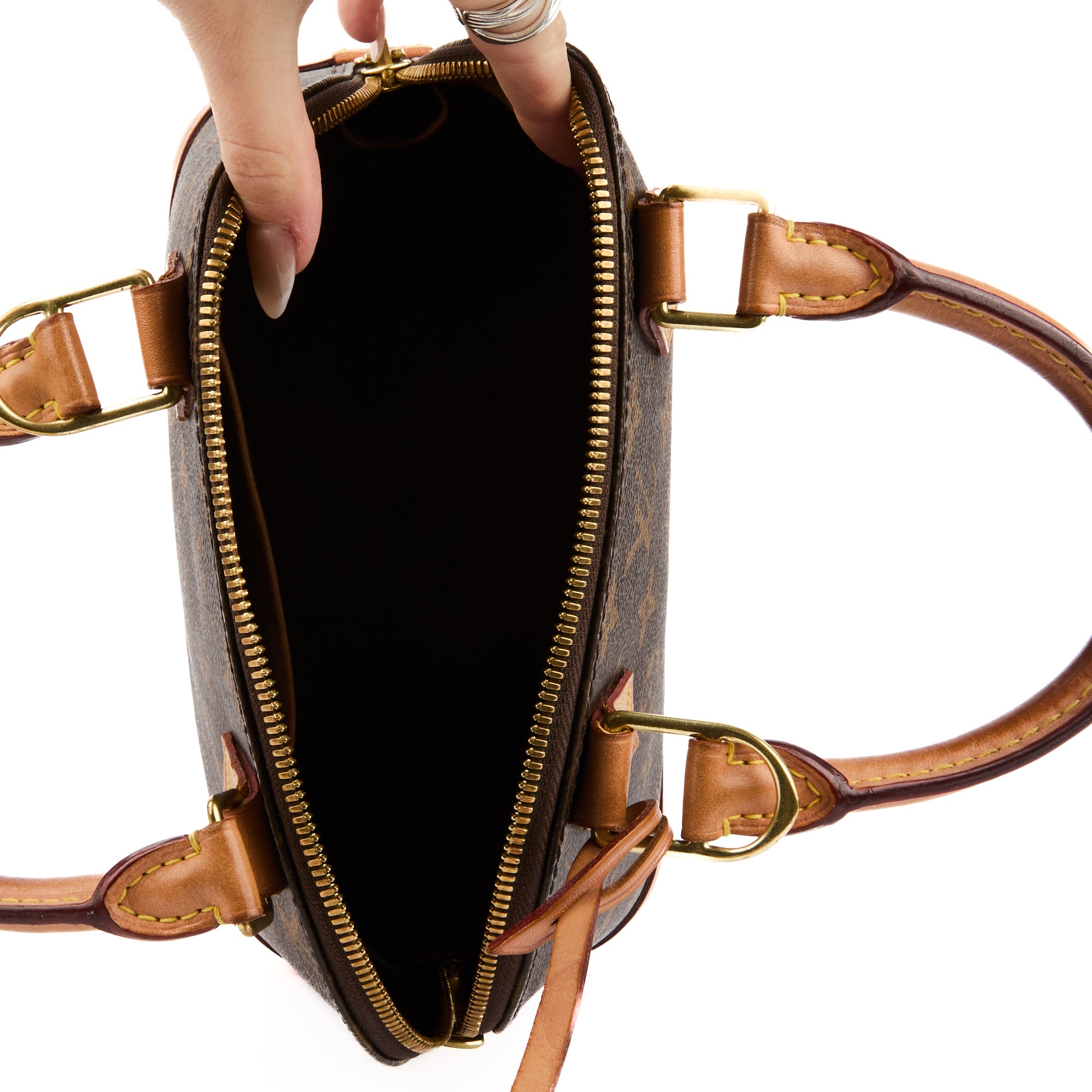 LOUIS VUITTON - Sac à main BB Alma toile Monogram - Handbag