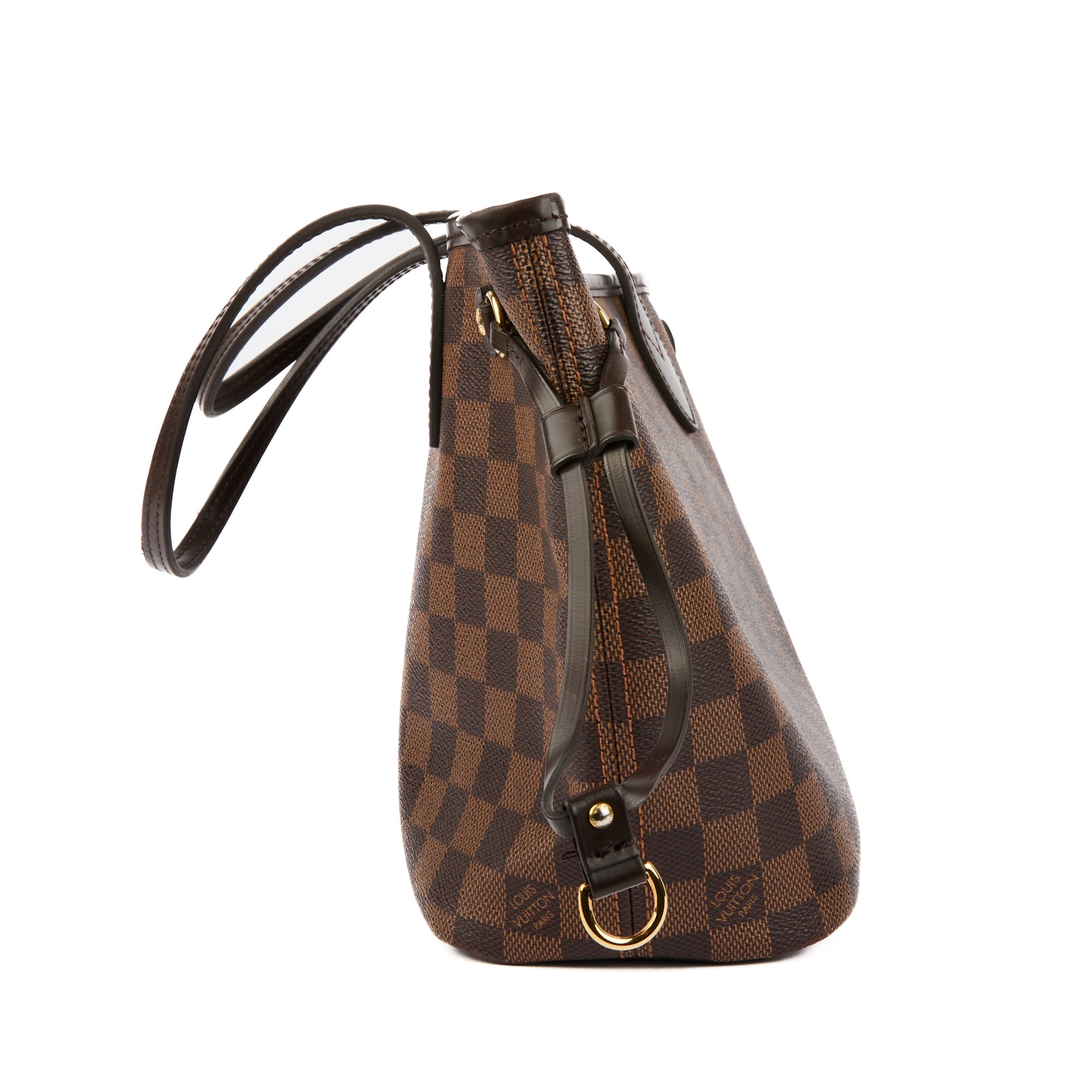 LOUIS VUITTON - Sac à main Neverfull PM toile damier - Handbag