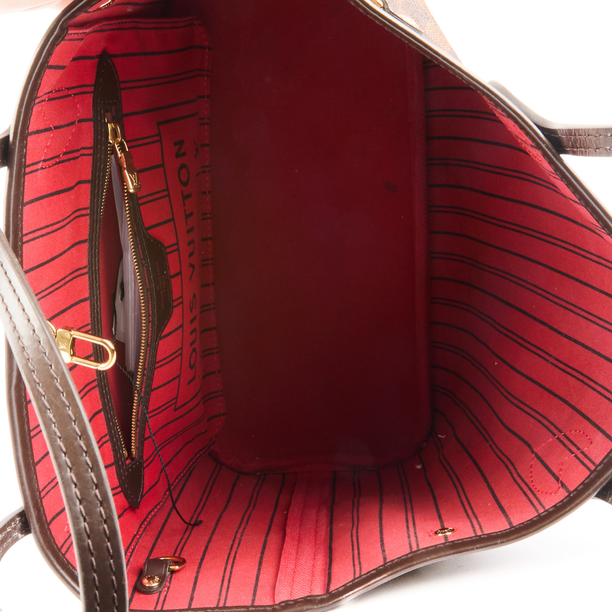 LOUIS VUITTON - Sac à main Neverfull PM toile damier - Handbag