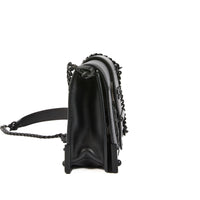 PRADA - Sac bandoulière Cahier All black cuir saffiano noir - Handbag