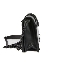 PRADA - Sac bandoulière Cahier All black cuir saffiano noir - Handbag