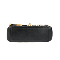 CHANEL - Sac bandoulière Timeless Paris Monaco cuir noir - Handbag