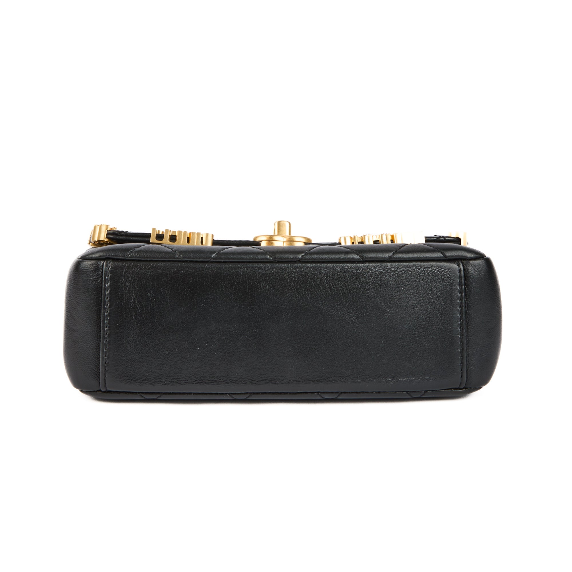 CHANEL - Sac bandoulière Timeless Paris Monaco cuir noir - Handbag