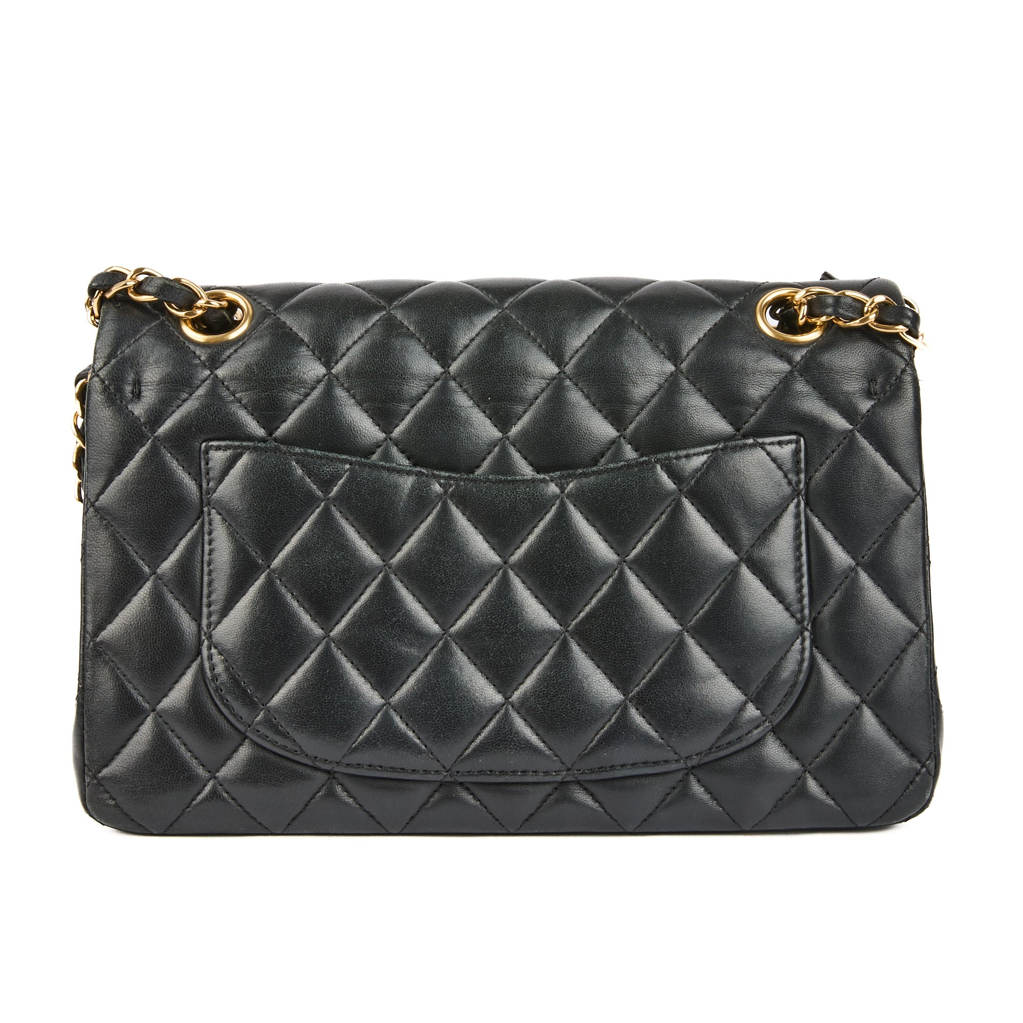 CHANEL - Sac bandoulière Timeless small cuir noir - Handbag