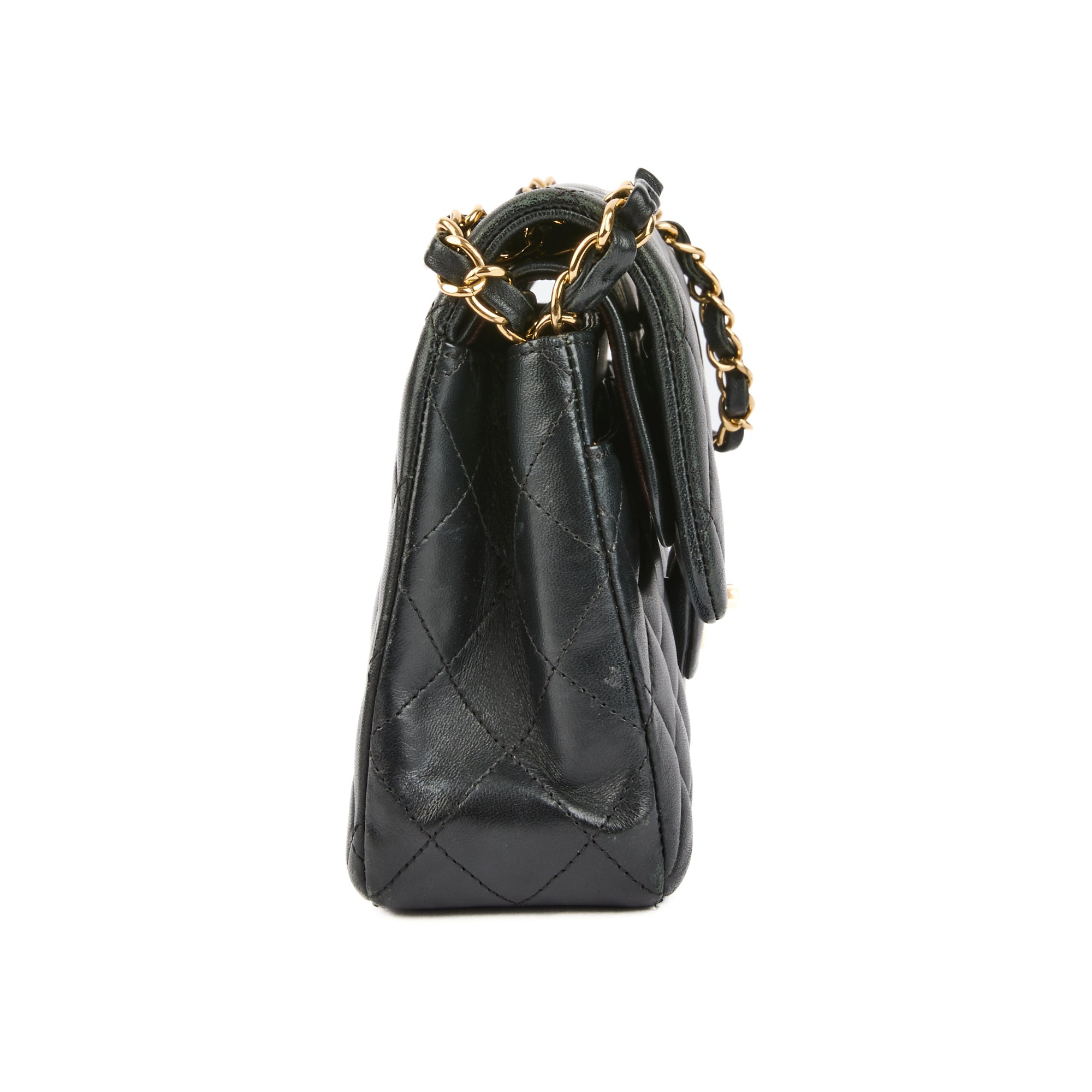 CHANEL - Sac bandoulière Timeless small cuir noir - Handbag