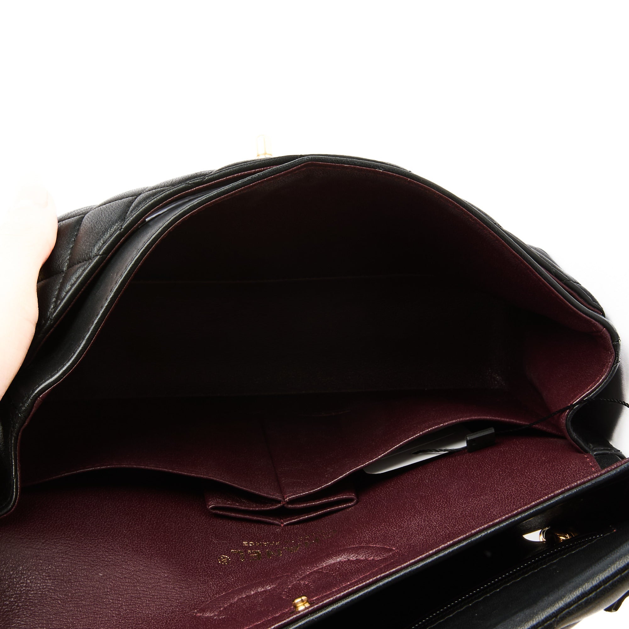 CHANEL - Sac bandoulière Timeless small cuir noir - Handbag