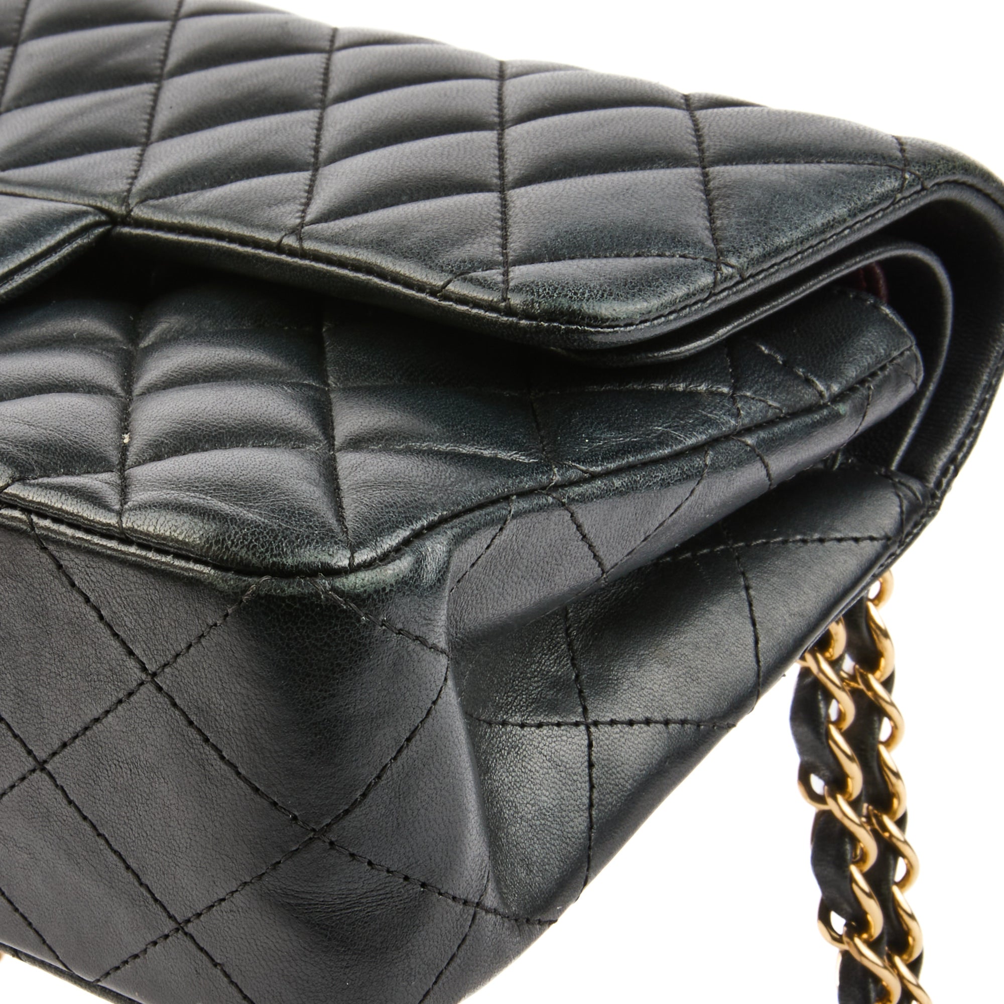 CHANEL - Sac bandoulière Timeless small cuir noir - Handbag