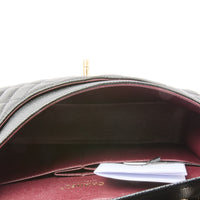 CHANEL - Sac bandoulière Classique 11.12 Timeless Medium cuir caviar noir - Handbag