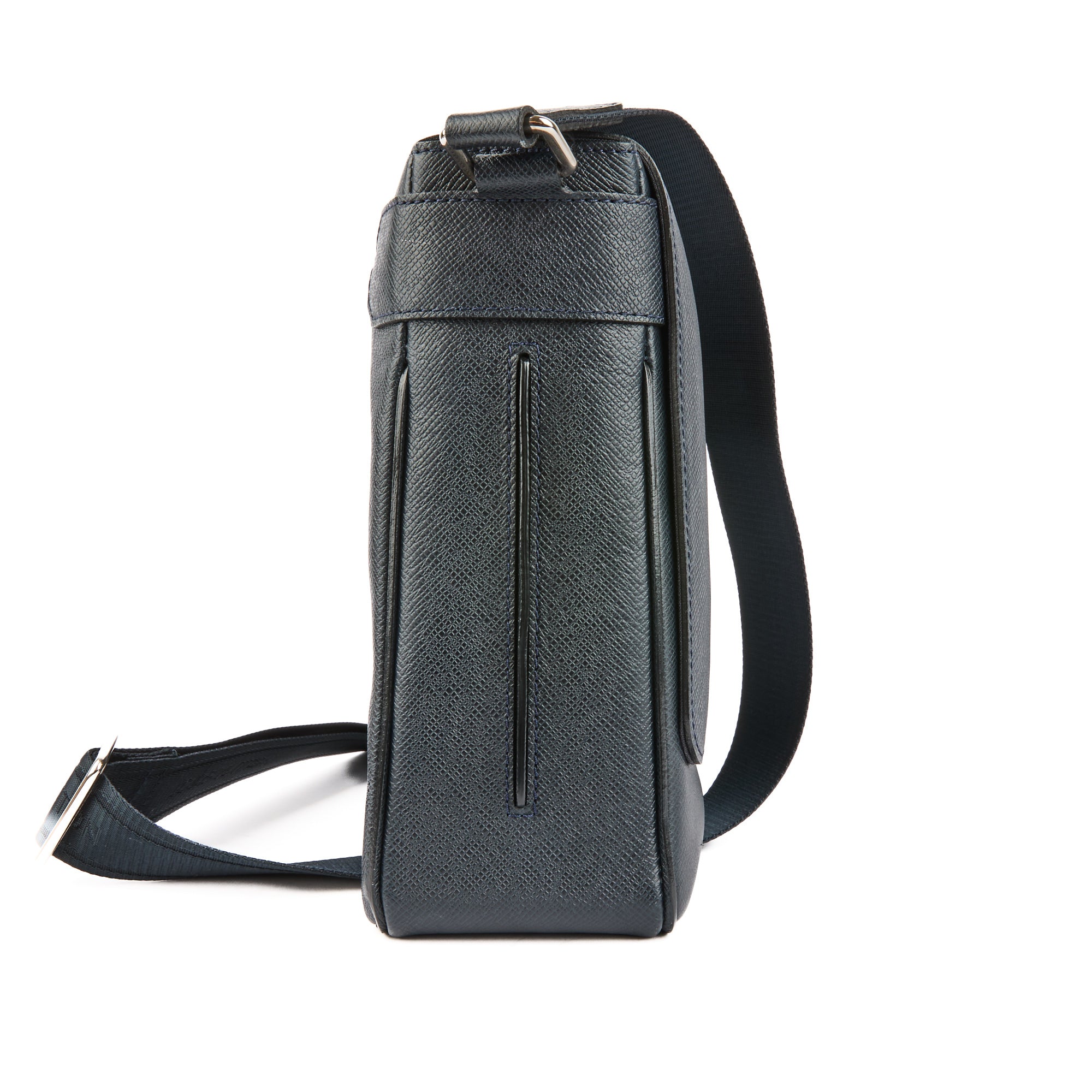 LOUIS VUITTON - Sac bandoulière Besace Messenger Speed cuir taiga - Handbag