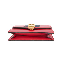 GUCCI - Sac bandoulière Mini Sylvie cuir rouge - Handbag