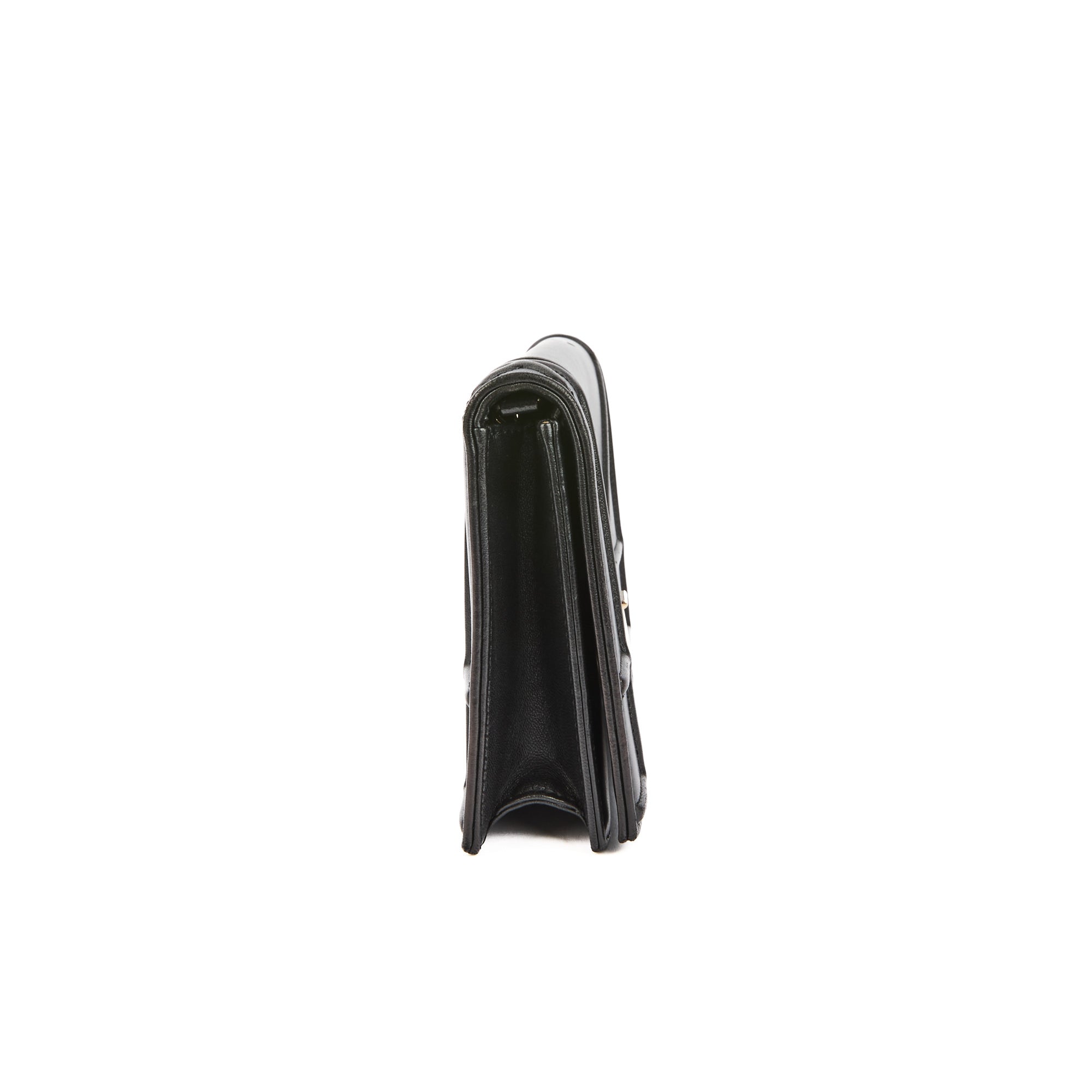 DIOR - Sac Wallet On Chain Diorama long cuir noir - Handbag