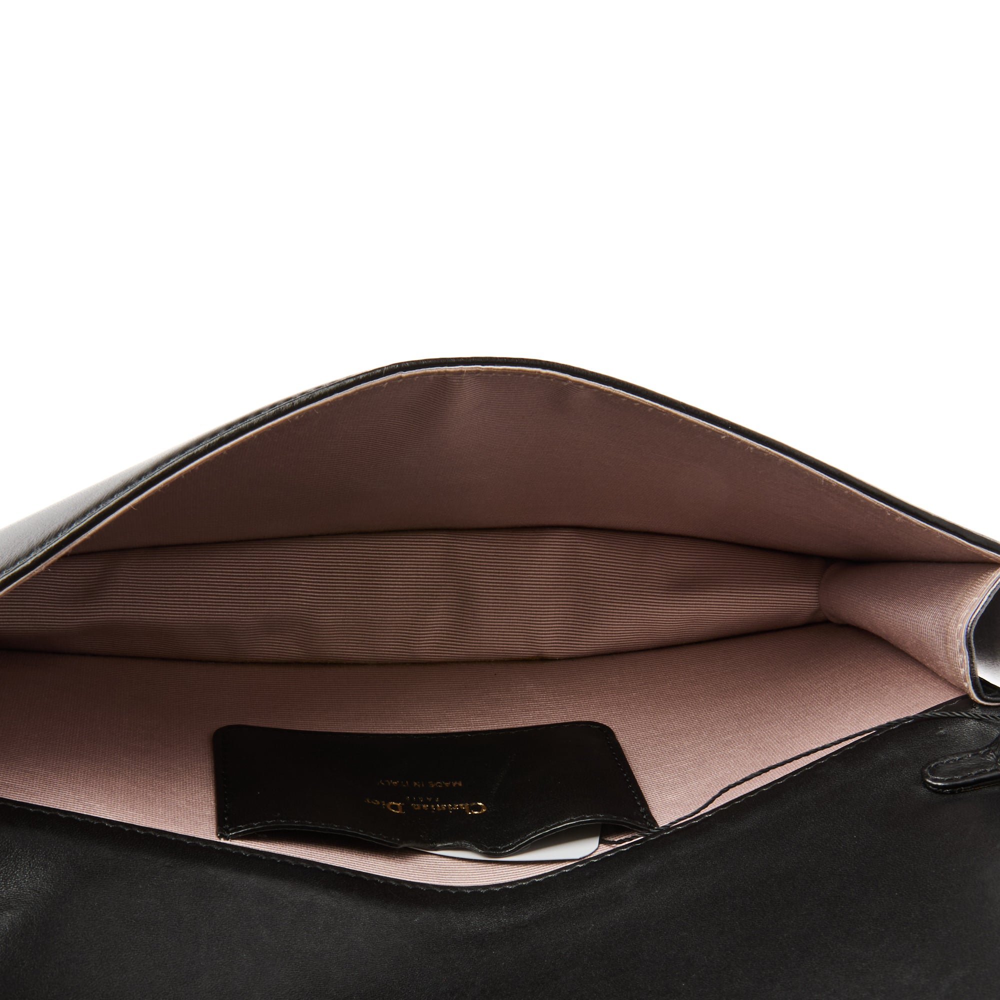 DIOR - Sac Wallet On Chain Diorama long cuir noir - Handbag