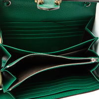 GUCCI - Sac bandoulière Wallet on chain Dionysus cuir vert - Handbag