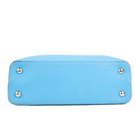 LOUIS VUITTON - Sac bandoulière Capucines MM Ombré cuir bleu - Handbag