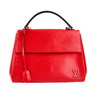 LOUIS VUITTON - Sac à main Cluny cuir Epi Rouge - Hand Bag
