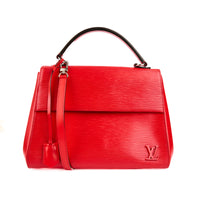 LOUIS VUITTON - Sac à main Cluny cuir Epi Rouge - Hand Bag