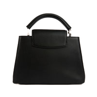 LOUIS VUITTON - Sac bandoulière Capucines BB Crystal cuir noir - Handbag