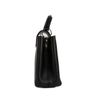 LOUIS VUITTON - Sac bandoulière Capucines BB Crystal cuir noir - Handbag