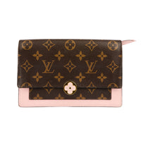 LOUIS VUITTON - Sac bandoulière Wallet on chain Flore toile Monogram - Handbag