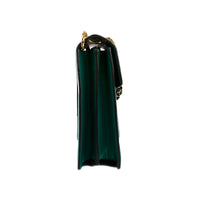BVLGARI - Sac bandoulière Serpenti cuir vert - Handbag
