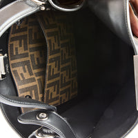 FENDI - Sac à bandoulière Peekaboo X-Lite Small toile Zucca marron - Handbag