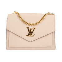 LOUIS VUITTON - Sac à main MyLockMe cuir rose - Handbag