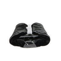 BOTTEGA VENETA - Pochette en velours noir - Pouch Clutch