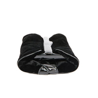 BOTTEGA VENETA - Pochette en velours noir - Pouch Clutch