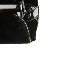 BOTTEGA VENETA - Pochette en velours noir - Pouch Clutch