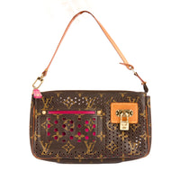 LOUIS VUITTON - Sac à main Perfo Pochette toile Monogram - Handbag