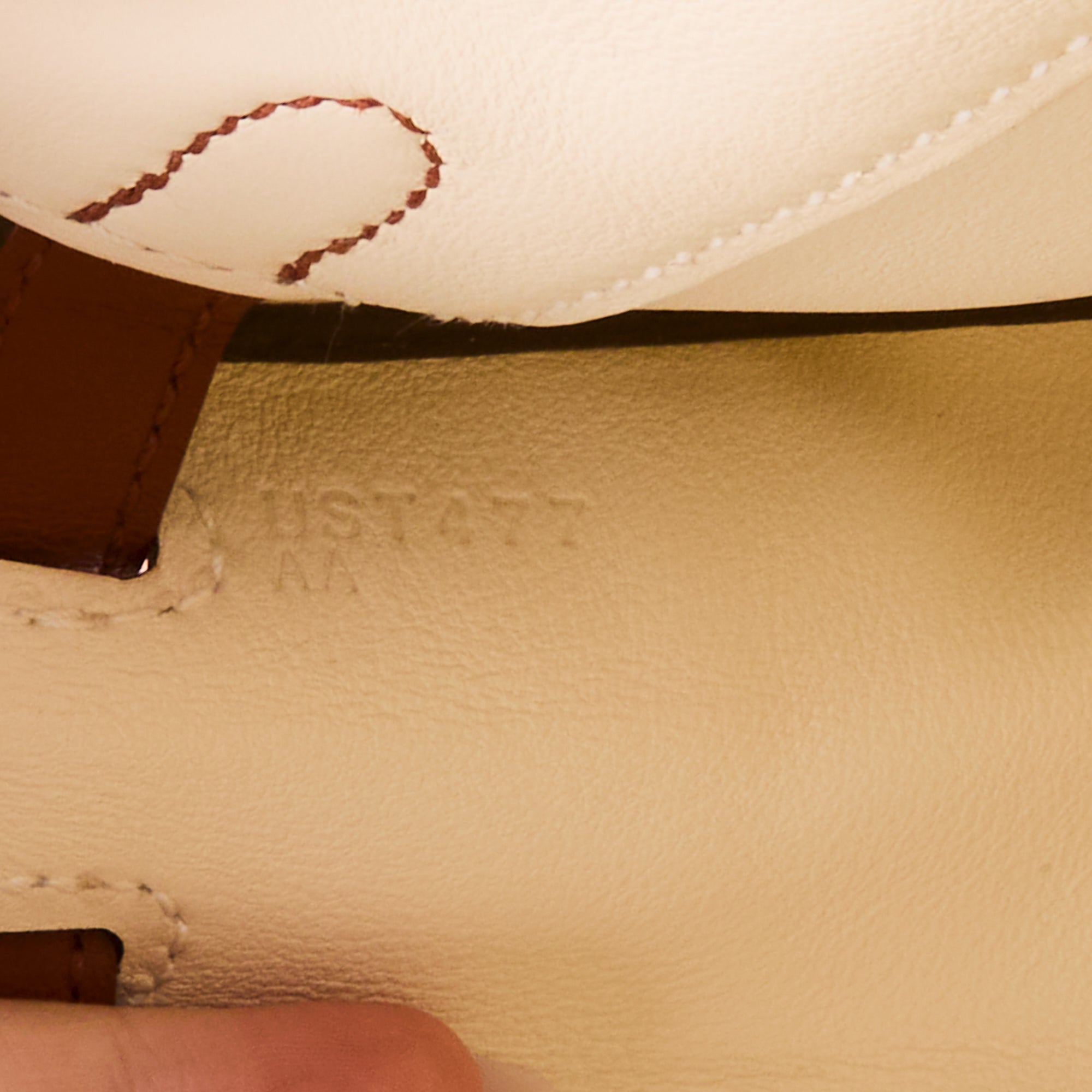 HERMES - Sac à main Kelly 25 Colormatic cuir Swift nata - Handbag