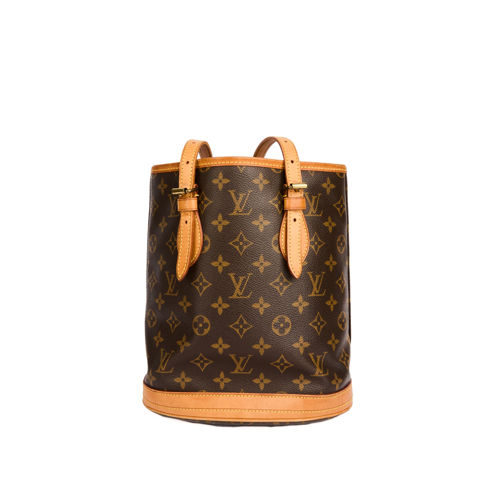 LOUIS VUITTON - Sac bandoulière Bucket en toile monogram - Handbag