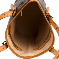 LOUIS VUITTON - Sac bandoulière Bucket en toile monogram - Handbag