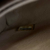 CHANEL - Sac bandoulière Mini Coco Handle cuir beige - Handbag