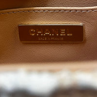 CHANEL - Sac bandoulière Mini Vanity tweed rose - Handbag