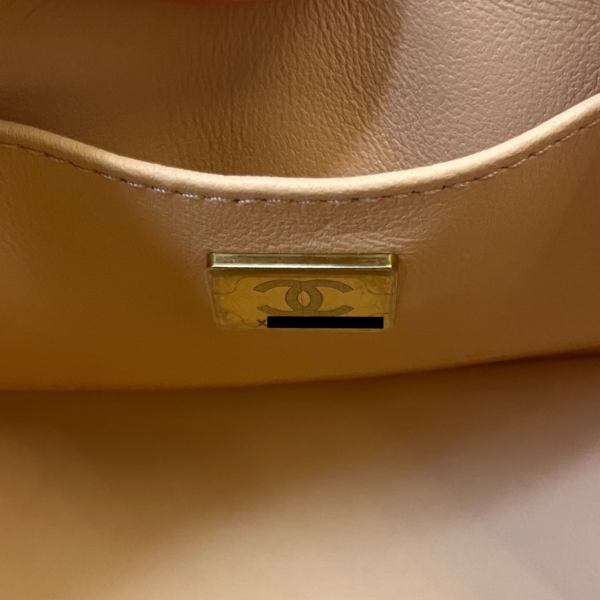 CHANEL - Sac bandoulière Mini Vanity tweed rose - Handbag