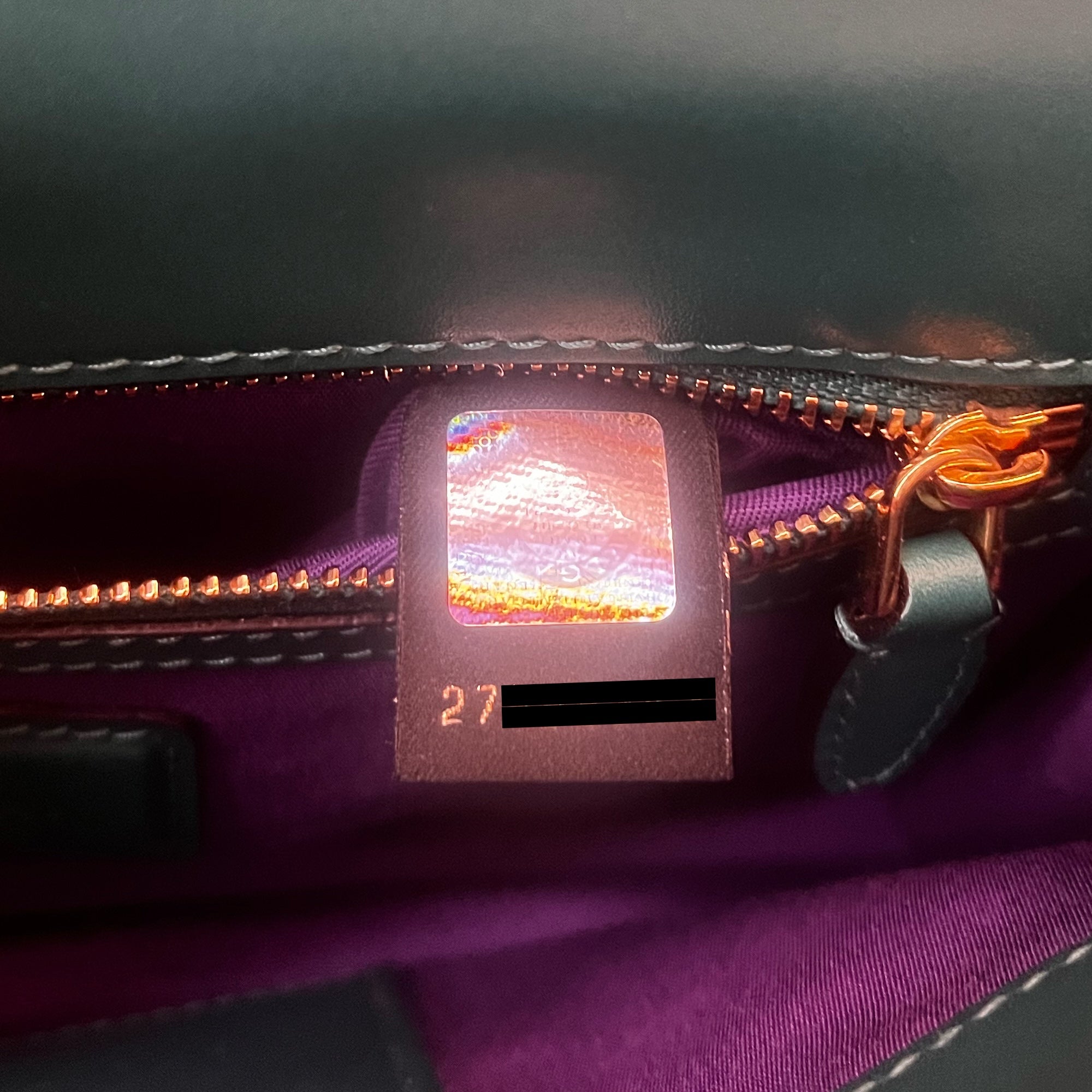 BVLGARI - Sac bandoulière Serpenti Forever cuir vert - Handbag