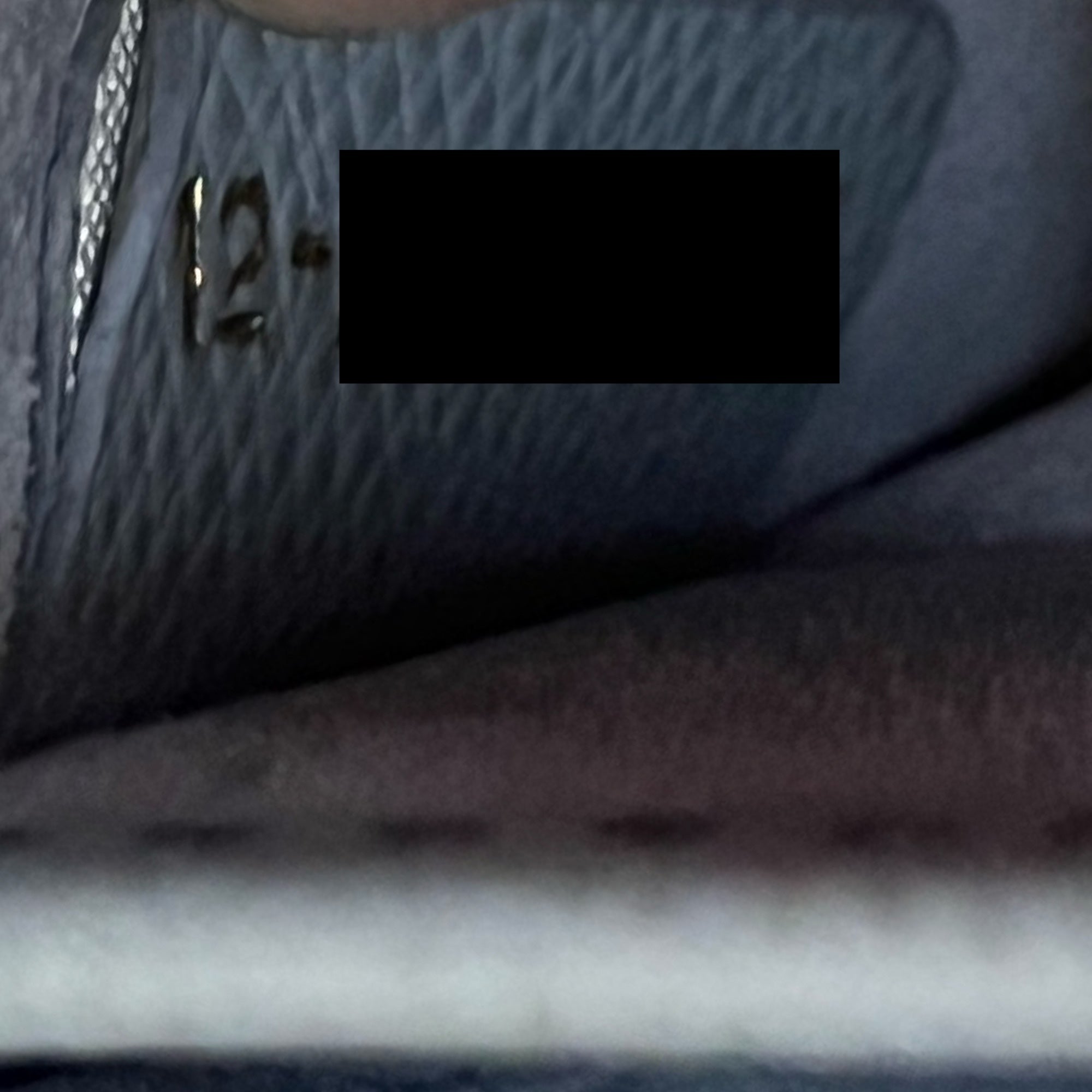 DIOR - Sac bandoulière Mini J'adior cuir gris bleu - Handbag