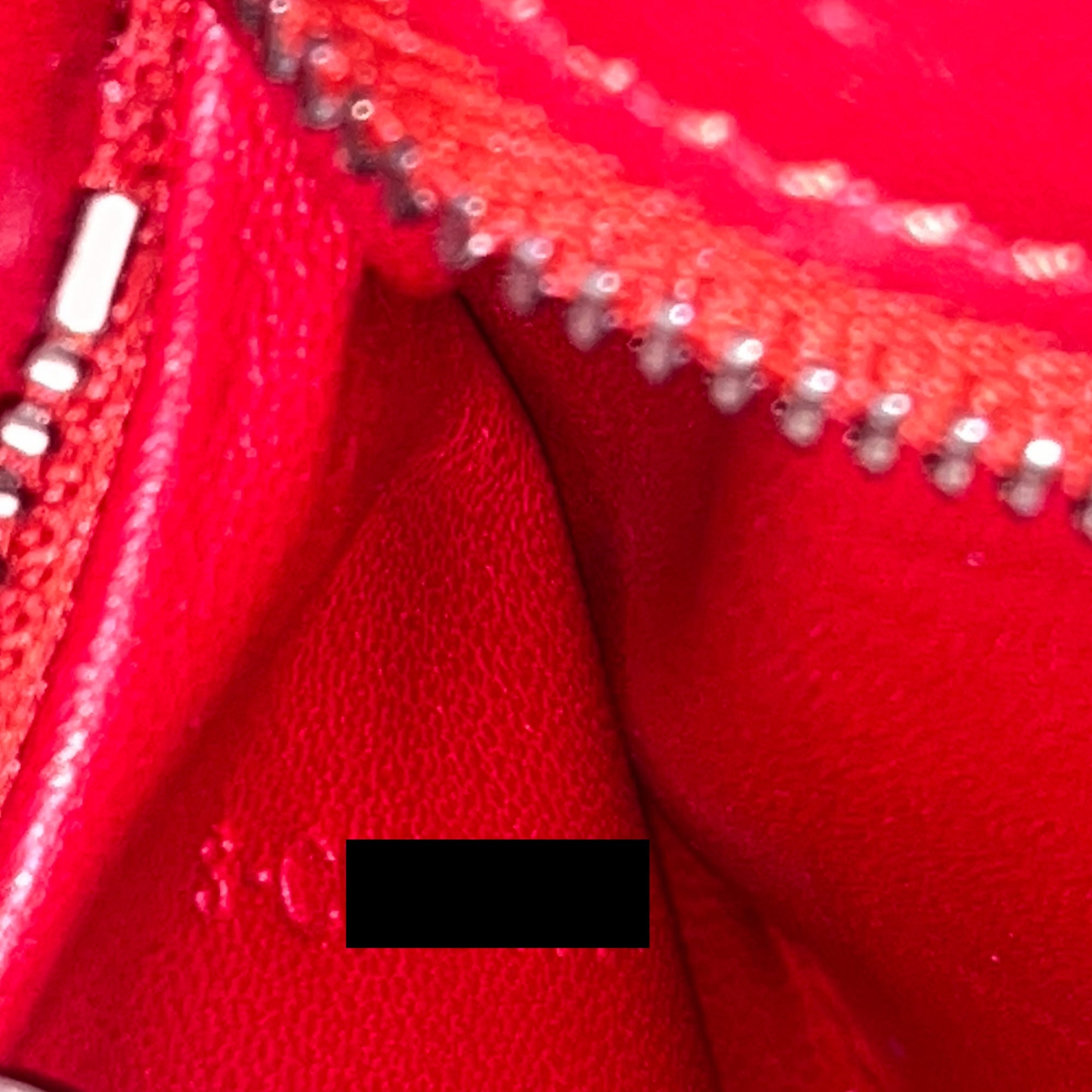 CELINE - Sac bandoulière Mini Box cuir rouge - Handbag