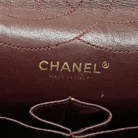 CHANEL - Sac Bandoulière Jumbo 2.55 cuir vieilli noir - Hand Shoulder Bag