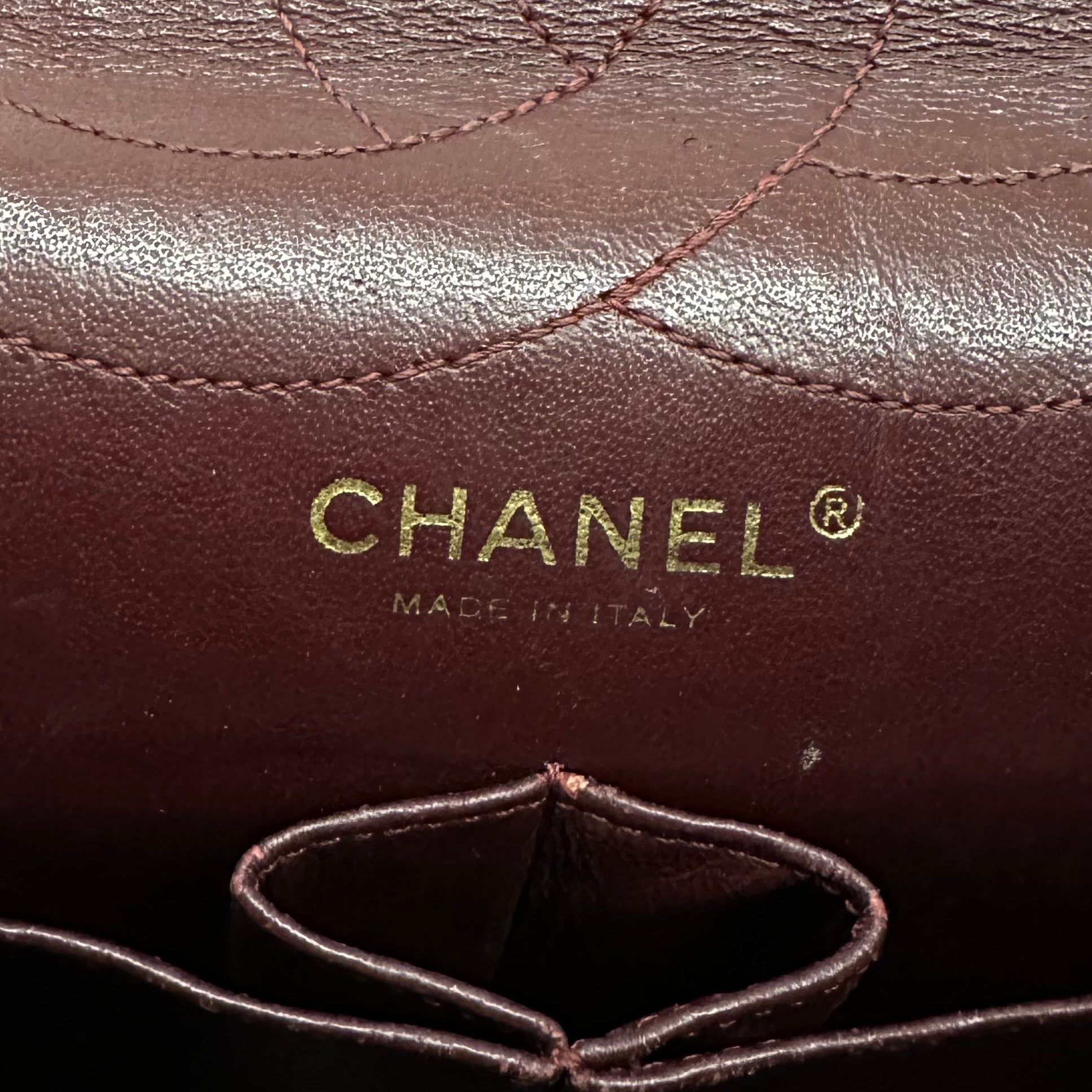 CHANEL - Sac Bandoulière Jumbo 2.55 cuir vieilli noir - Hand Shoulder Bag